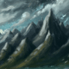 rainy mountains