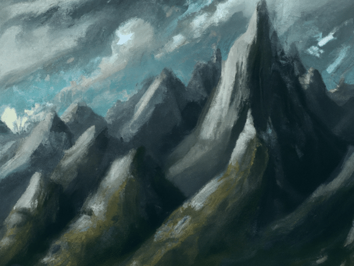 rainy mountains