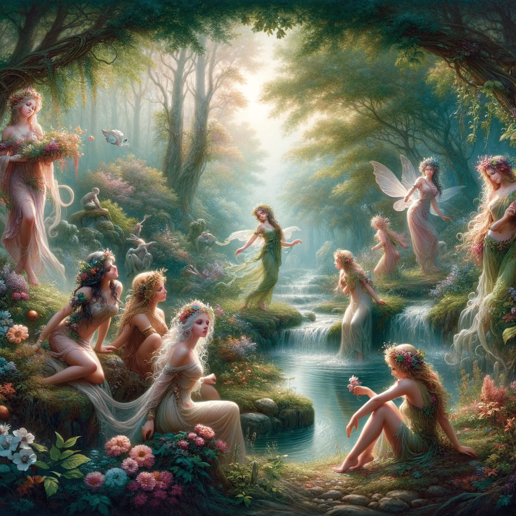 The Nymphs Of Greek Mythology 