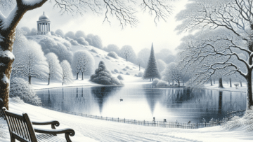 Soothing Snowy Day in Primrose Hill 😴