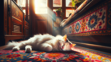 Sleepy Day in the Life of an Istanbul Cat 😴