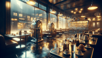 Fall Asleep at 1930s Automat Rainy Story 😴