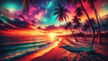 Sleepy Story: A Restful Day on Florida Beach 😴