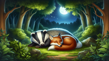 The Badger and The Fox 😴
