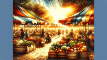Cozy Sleep Story: Summer Day at Farmers Market 😴