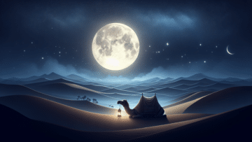 Soothing Sleepy Tale: Magical Night in Desert 😴