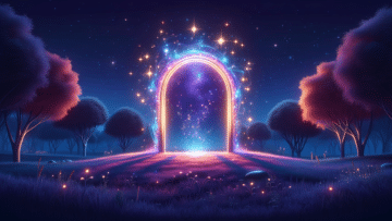 The Shimmering Portal: Bedtime Storytelling for Grown Ups