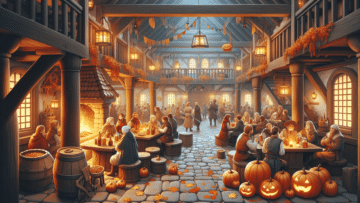 Cozy Medieval Tavern Tales with Autumn Fantasy