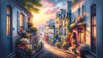 My Morning Walk in Montmartre 😴