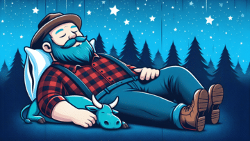 Paul Bunyan and Babe: A Sleepy Tale 😴