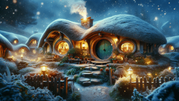 Cozy Hobbit Tales of Tradition: Shire’s Winter Magic