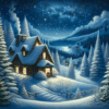 The Silent Snowy Night: A Christmas Bedtime Story