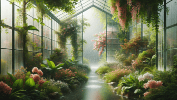Rainy Day in the Greenhouse 😴