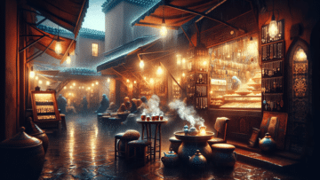 Rainy Night in Marrakech: The Jewel Crafter 😴