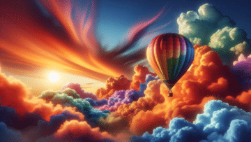 Magical Flight Through the Clouds 😴