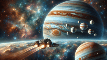 Space Travel to Jupiter’s Moons 😴