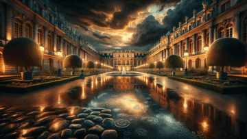A Rainy Night in the Palace of Versailles 😴